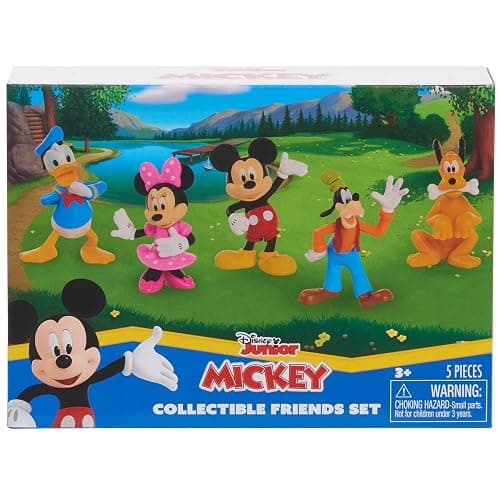 Mickey Mouse Collectible Figure Set, 5 Pack, Kids Toys for Ages 3 Up by Just Play thumbnail 5