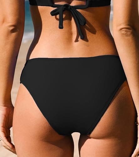 CUPSHE Womens Swimsuit Bikini Bottom Low Rise Bathing Suit thumbnail 2