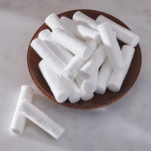 100 Dental Cotton Rolls, One Inch Nosebleed Plugs for Kids or Adults - Extra Absorbent Blood Clotting, Cotton Rolls (100 Count) thumbnail 7