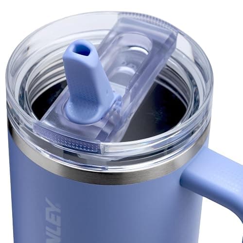STANLEY Quencher ProTour Flip Straw Tumbler with Leakproof Lid 40 oz | Built-In Straw and Handle | Cup Holder Compatible for Travel | Insulated Stainless Steel Cup | BPA-Free | Hydrangea thumbnail 3