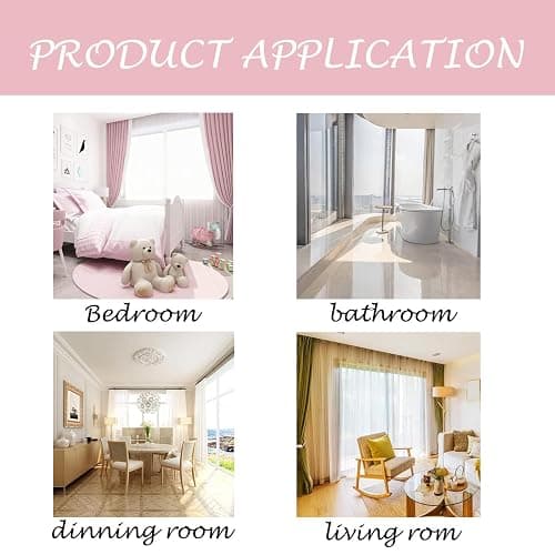 Magnetic Curtain Tiebacks, Curtain Holders for Bedroom Decor, 2 Pack Pearl Curtain Tiebacks for Home, Office, Window Decoration(White) thumbnail 6