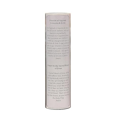 Stonebriar Jesus Flameless LED Devotional Prayer Candle with Automatic Timer, Unique Religious Decoration for Home, Office, or Place of Worship 8 Inches thumbnail 4