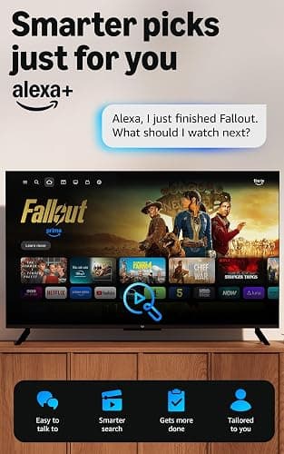 Amazon Fire TV Stick HD (newest gen), free & live TV, Alexa Voice Remote, powered by the TV, effortless setup, find TV programmes faster with Alexa+ thumbnail 6