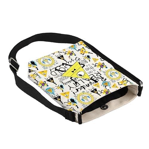 CMNIM Bill Cartoon Crossbody Bag Cartoon Inspired Gifts for Bill C Fans Cartoon Character Crossbody Purse thumbnail 7