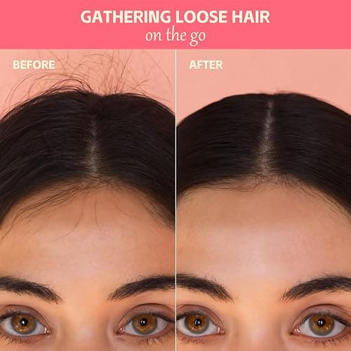 FUNAN Styling Cream for Hair, Hair Cactus Fruit 3-in-1 Styling Cream with Taming Wand for Flyaways, Frizz Control, Edge Styling, No Flaking, Slick Back Hair Products for All Hair Types 0.6 oz thumbnail 6