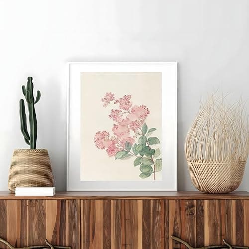 Vintage Christian Nursery Wall Art Decor Set of 6 Bible Verse Canvas Wall Decor Girl Floral Wall Art Aesthetic Scripture Pictures Jesus Religious Posters Pink Flower Prints Vintage Artwork for Classroom Bedroom Room Home Decor 8x10 Unframed thumbnail 8