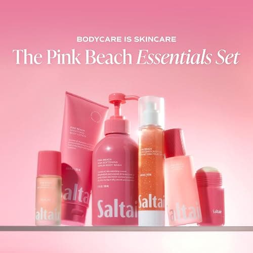 Saltair Shimmering Body Oil - Pink Beach Scented Dry Oil Moisturizer with Light-Reflecting Pearl Pigments. Moisturizing Glow for All Skin Types - 4 Fl Oz thumbnail 3