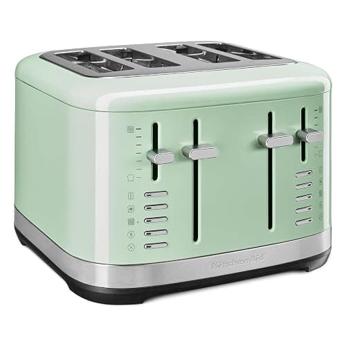 KitchenAid 4 Slice Toaster, KMT4109PT, Pistachio - Image 1