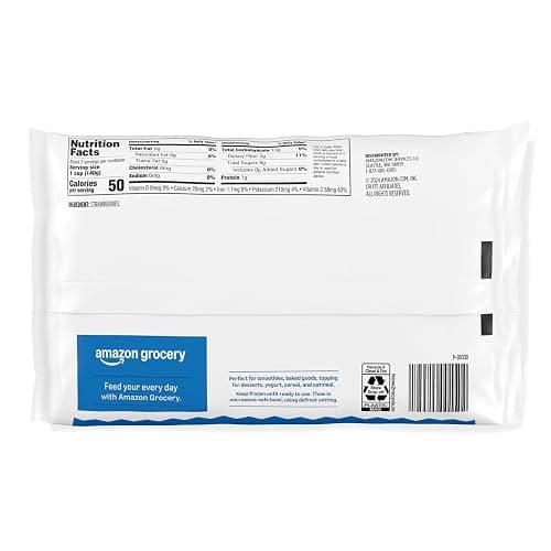 Amazon Grocery, Sliced Strawberries,16 Oz, Frozen (Previously Happy Belly, Packaging May Vary) thumbnail 2