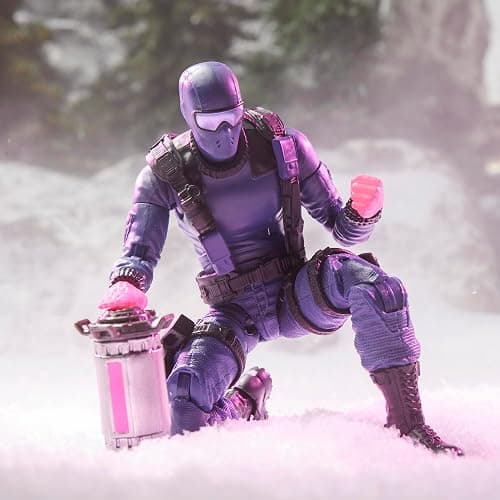 G.I. Joe Classified Series #161, Snake Eyes & Polar Bear, 6-Inch Scale Action Figure and Bear with 15 Accessories Including M.A.S.S. Device Catalytic Element | G.I. Joe Classified 6 Inch Action Figure Deluxe - Snake Eyes & Polar Bear thumbnail 12