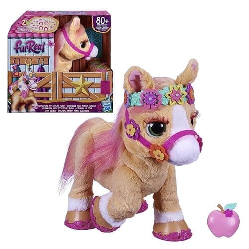 FurReal Cinnamon, My Stylin’ Pony Toy, 14-Inch Electronic Pets, 80+ Sounds & Reactions, 26 Accessories, Interactive Toys for 4 Year Old Girls and Boys and Up thumbnail 3