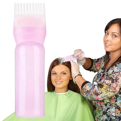 Lpoppcx Applicateur Huile Cheveux,6 Ounces Flacons De Teinture Pour Cheveux Avec Échelle, Flacons Applicateurs De Coloration Pour Coloration Des Cheveuxs Et Soin Du Cuir Chevelu thumbnail 6