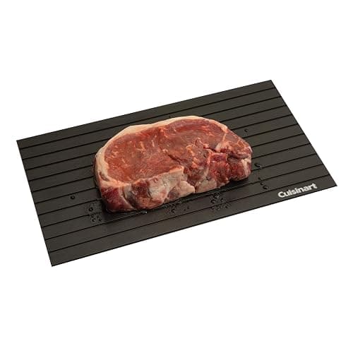 Cuisinart BBQ Defrosting Tray, Conductive Aluminum Rapid Thaw Plate for Frozen Meat, Quick Defrosting Tool that Preserves Natural Flavors, Non Stick Easy to Clean Kitchen Gadget & Grilling Accessories thumbnail 7