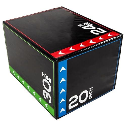 BalanceFrom 3-in-1 Foam Plyometric Jump Box for Home Gym with Multiple Height Options – Versatile Plyo with Non-Slip Surface for Strength, HIIT, Step-Ups, and Agility Training thumbnail 8
