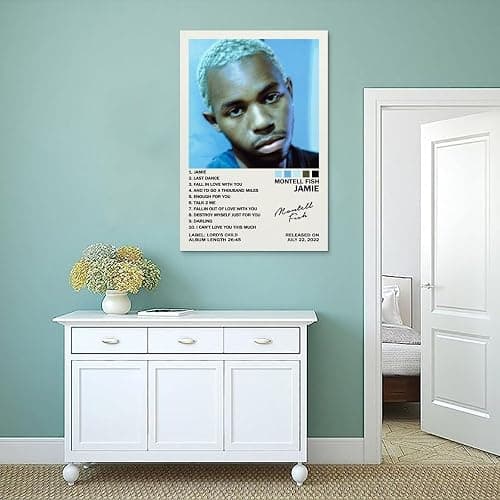 KUCOON Jamie Poster Canvas Wall Art Living Room Posters Bedroom Painting 08x12inch(20x30cm) thumbnail 4