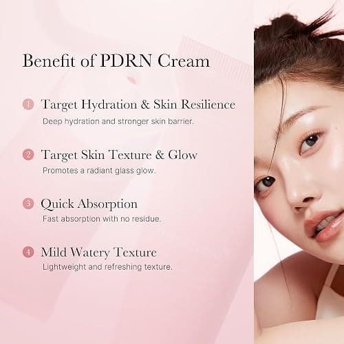 medicube Salmon DNA PDRN Pink Hyaluronic Moisturizing Cream | Blemish Relief & Hydrating Care | Restores Skin Elasticity & Glow | Korean Skincare, Even Skin Tone & Pore Care | 50ml / 1.69 fl.oz. thumbnail 4