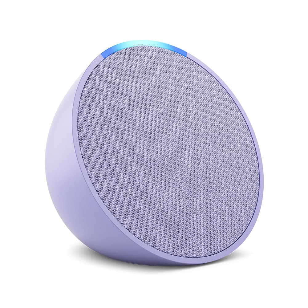 Amazon Echo Pop (modelo más reciente): nuestra bocina más pequeña que se adapta a cualquier habitación (lavanda), con el Acceso Anticipado de Alexa+ thumbnail 2