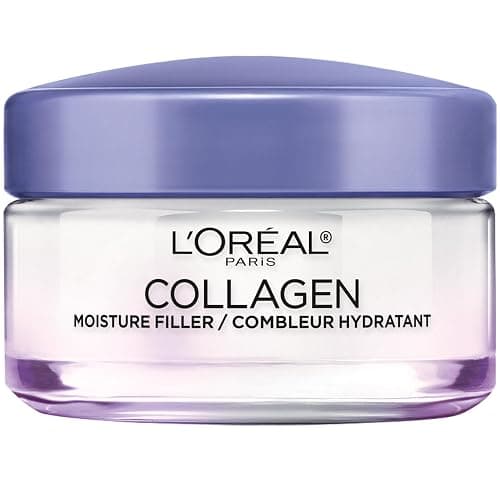 L’Oreal Paris Collagen Daily Face Moisturizer, Anti Aging Face Cream to Reduce Wrinkles and Provide Intense Hydration, 1.7 oz - Image 1