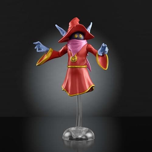 Masters of the Universe Origins Action Figure 200X Cartoon Collection Orko, 5.5 Inch 1980s Motu TV Wizard, Detailed Design & Clear Stand, Magic Effect thumbnail 3