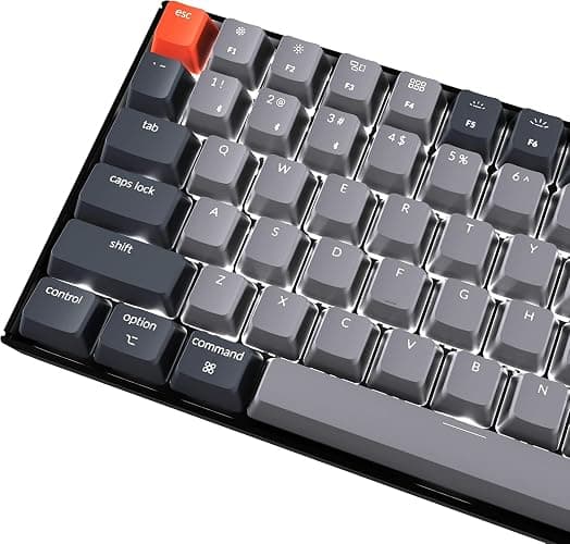 Keychron K4 96% Layout 100 Keys Wireless Bluetooth 5.1/Wired USB Mechanical Gaming Keyboard with Gateron G Pro Brown Switch White LED Backlight N-Key Rollover for Mac Windows PC-Version 2 thumbnail 6