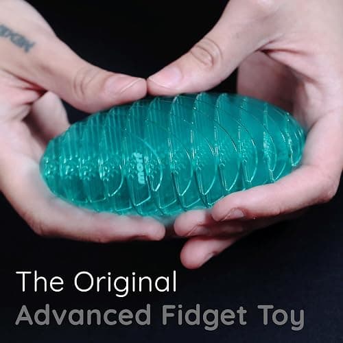 Morf Fidget Worm Toy - Flexible 3D Sensory Slug Figgy Toy for Kids, Teens, and Adults – Stretchy, Quiet, Stress and Anxiety Relief, Focus - For Play, School, Work Gifts, Great For Classroom and Office thumbnail 5