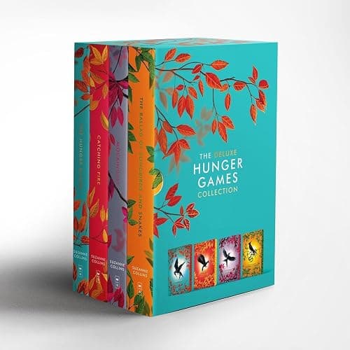 The Deluxe Hunger Games Collection (a stunningly designed - with patterned edge! - 4 book set of the global bestselling series) (The Hunger Games) - Image 1