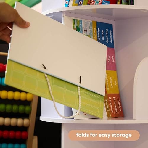 Chuckle My First Calendar for Kids - Days of the Week & Weather Learning Chart - 40 x 32cm, Magnetic with Hanging Loop, Educational Children Toy for Home & Classroom thumbnail 9
