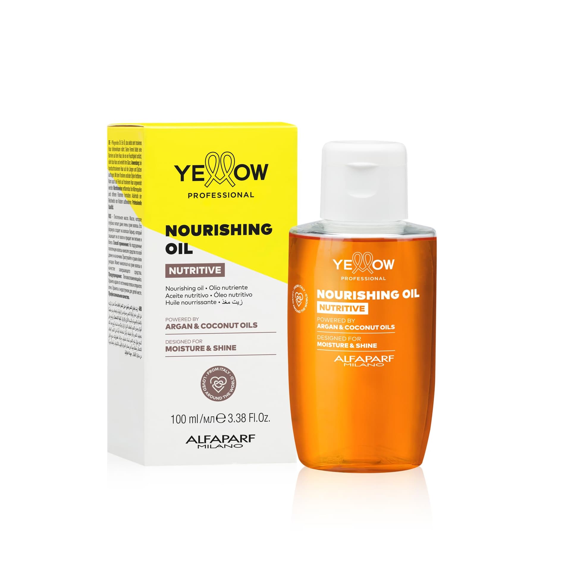 Yellow Professional Nutritive Oil - Óleo nutritivo para cabelos secos 100ml - Image 1