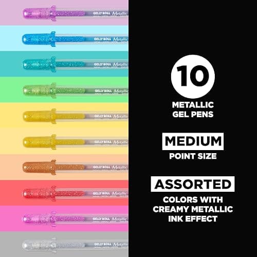 SAKURA Gelly Roll Metallic Gel Pen 10-Pack (57370) thumbnail 2
