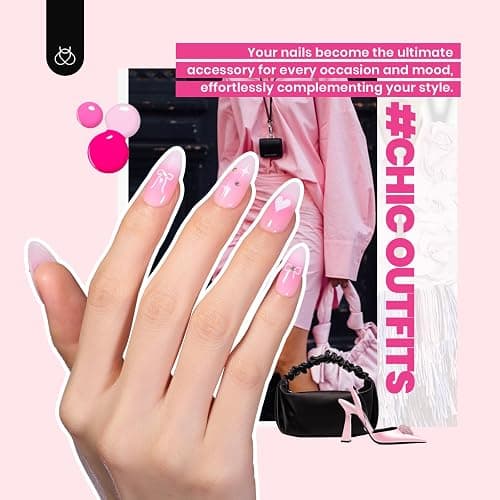 Beetles Gel Nail Polish Kit with U V Light - 75PCS Chic Outfits 45 Colors Gel Polish Set All Season Nail Kit with 5PCS Base Top Coat Soak Off Nails Art Tools Perfect Manicure Set Gifts for Women thumbnail 2