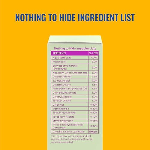 Good Molecules Lightweight Daily Moisturizer, Face Cream, 3.38 fl oz | Non-greasy face lotion with shea butter and hyaluronic acid. Boosts skin hydration in 30 minutes. thumbnail 6