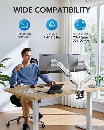 HUANUO Dual Monitor Stand thumbnail 2