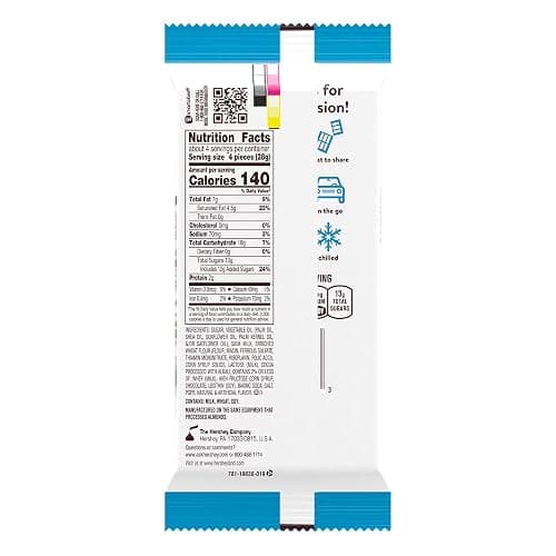 HERSHEY'S Cookies 'n' Creme XL, Candy Bar, 4 oz (16 Pieces) thumbnail 2