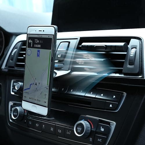 HAPPYHORSE for BMW 4 Series 3 Series M4 F36 F35 F34 F33 F32 F31 F30 F23 F22 F82 F80 2013-2019 Car Accessories Alumium Alloy Mobile Phone Holder Trim (Black) thumbnail 6