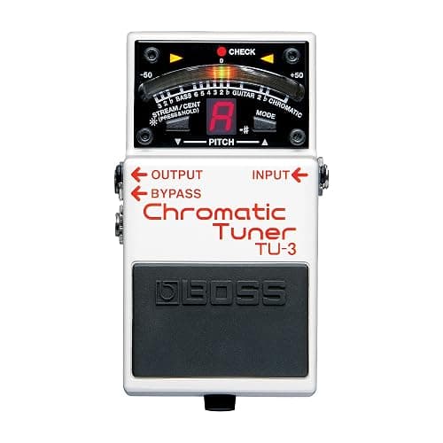 BOSS TU-3 Chromatic Floor Tuner for Guitar and Bass | Industry-Standard Performance | Tank-Tough BOSS Stompbox Body | 21-Segment LED Meter | Accurate to +/- One Cent | Accu-Pitch Sign Function - Image 1