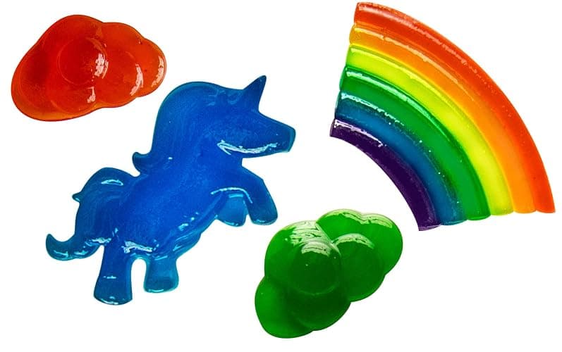 Thames & Kosmos Rainbow Gummy Candy Lab - Unicorns, Clouds & Rainbows! Sweet Science STEM Experiment Kit, Make Your Own Gummy Candies in Cool Shapes & Colors thumbnail 3