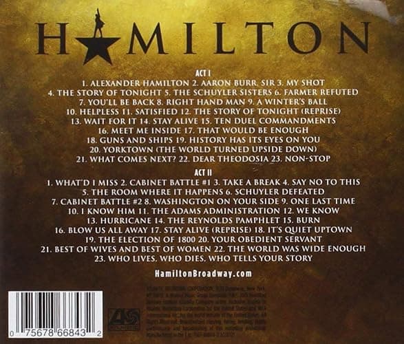 Hamilton Original Broadway Cast Recording (Explicit Version) thumbnail 2