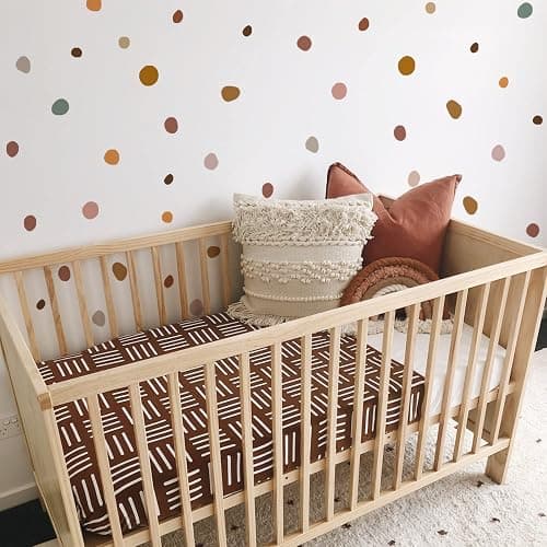Boho Polka Dot Wall Decals 42 PCS, Boho Wall Decal Wall Sticker for Girls Room Living Room Playroom Nursery, Removable Wall Decals Kids Room Decor Vinyl Murals DIY Cute Decorations (6 Sheets) thumbnail 7