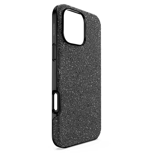 Swarovski High Smartphone Case for Apple iPhone 16 Pro Max with Black Crystals, Part of the High Collection thumbnail 3