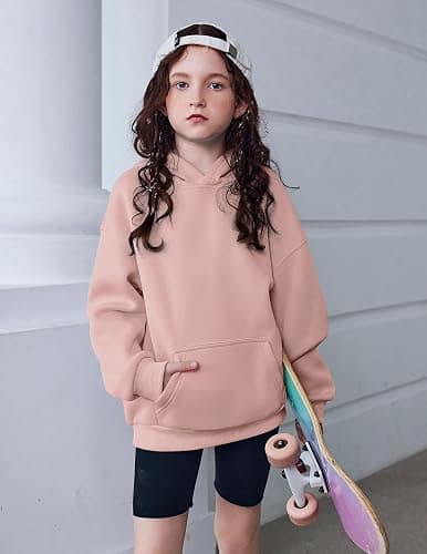 Arshiner Girls Oversized Hoodies Fleece Pullover Sweatshirts Kids Fashion Casual Outfits Fall Winter Clothes thumbnail 4