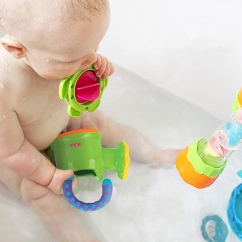Nuby Watering Can Bath or Outdoor Toy for Toddlers and Kids - Spring and Summer Outside Play -18+ Months - Interactive and Fun Baby Bath Essentials thumbnail 2