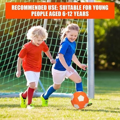 Dhqkqg Curve Ball Football,Curve and Swerve Football Toy,20 Cm Soccer Curve Ball,Boys Girls Indoor Outdoor Soccer Training or Game Kick,Perfect for Outdoor & Indoor Match or Game thumbnail 3