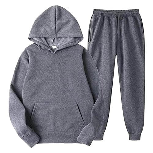 BCGQVZES Girls Sweatsuit 2 Piece Outfits - Hoodie Sweatshirts And Sweatpants with Pockets Fall Winter Fashion Jogger Sets thumbnail 4