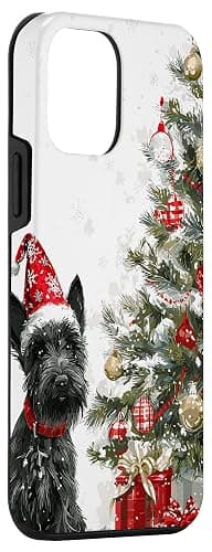 Scottie Dog Christmas Art Holiday Case for iPhone 12 mini thumbnail 3