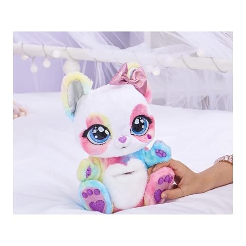 Peek-A-Roo, Interactive Rainbow Plush Toy and Baby with Bonus Bows, Over 150 Sounds & Actions, Kids Toys for Girls Ages 5 and up thumbnail 5