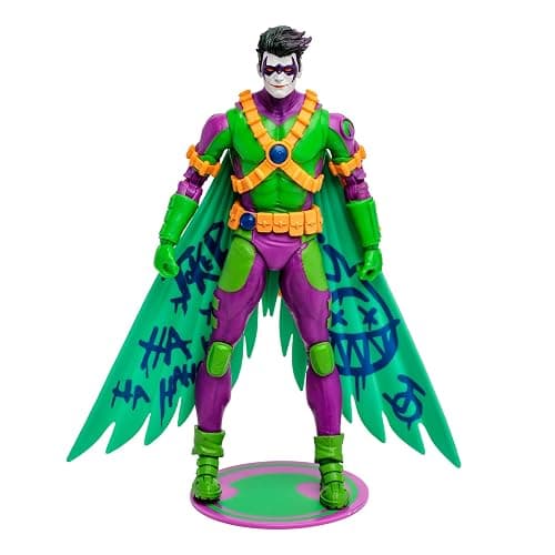 McFarlane Toys - DC Multiverse Red Robin (Jokerized) Gold Label, 7in Action Figure - Image 1