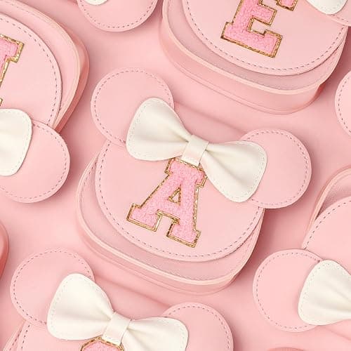 Mibasies Toddler Purse: Birthday Gift for Girls 3-8 - Little Kids Mini Mouse Ears Bow Purse (Pink S) thumbnail 5