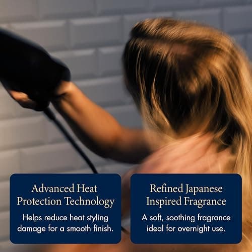 YOLU Hair Oil Frizz Control - Heat Protectant Hair Serum - Japanese Overnight Treatment for Damaged Dry Hair - Silicone Free Damage Repair - 2.7 fl oz thumbnail 6