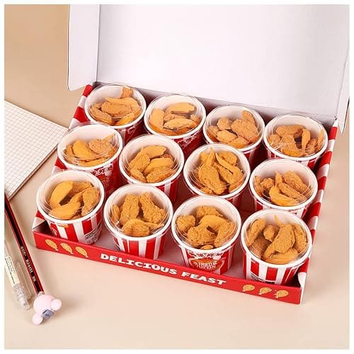 Food Erasers 27 Pack Fried Chicken Desk Pet Erasers for Kids Cute Fun Erasers for Students Bulk Boxed Pencil Erasers for School Supplies Prize Gifts Party Favors - Fried Chicken thumbnail 3