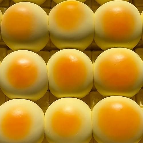 Sticky Bread Slow Rising Squishy, Silky Smooth Bread Slow Rise Squishies | Round Toast Shped Squishy Foam Squishies for Adults: Stress Relief & Sensory Fidget Toy (1pcs) thumbnail 5